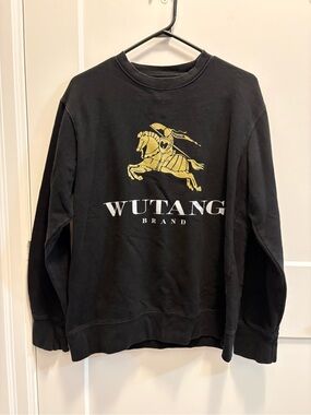 Wu-Tang black crewneck sweater #114